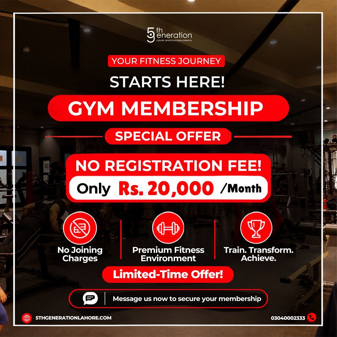 gym offer